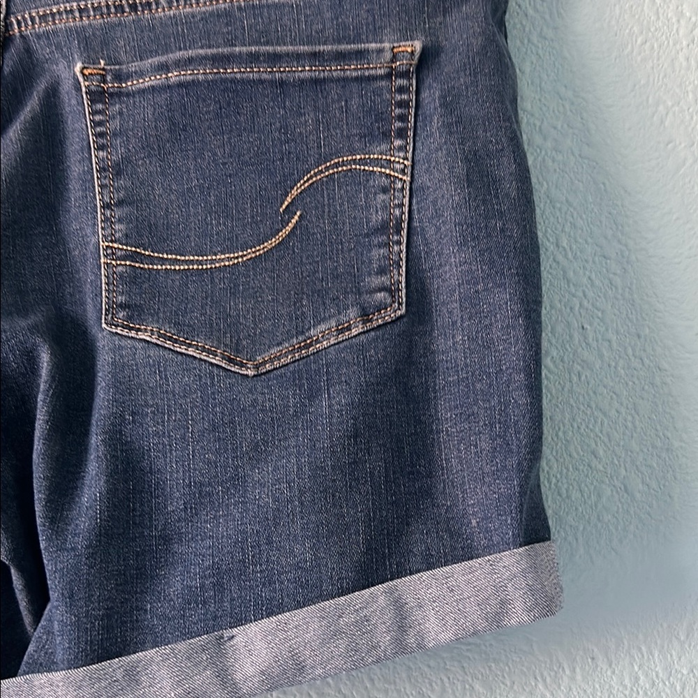 Blue Denim Shorts - Picture 6 of 9